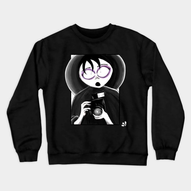 Lydia Deetz Crewneck Sweatshirt by hollydoesart